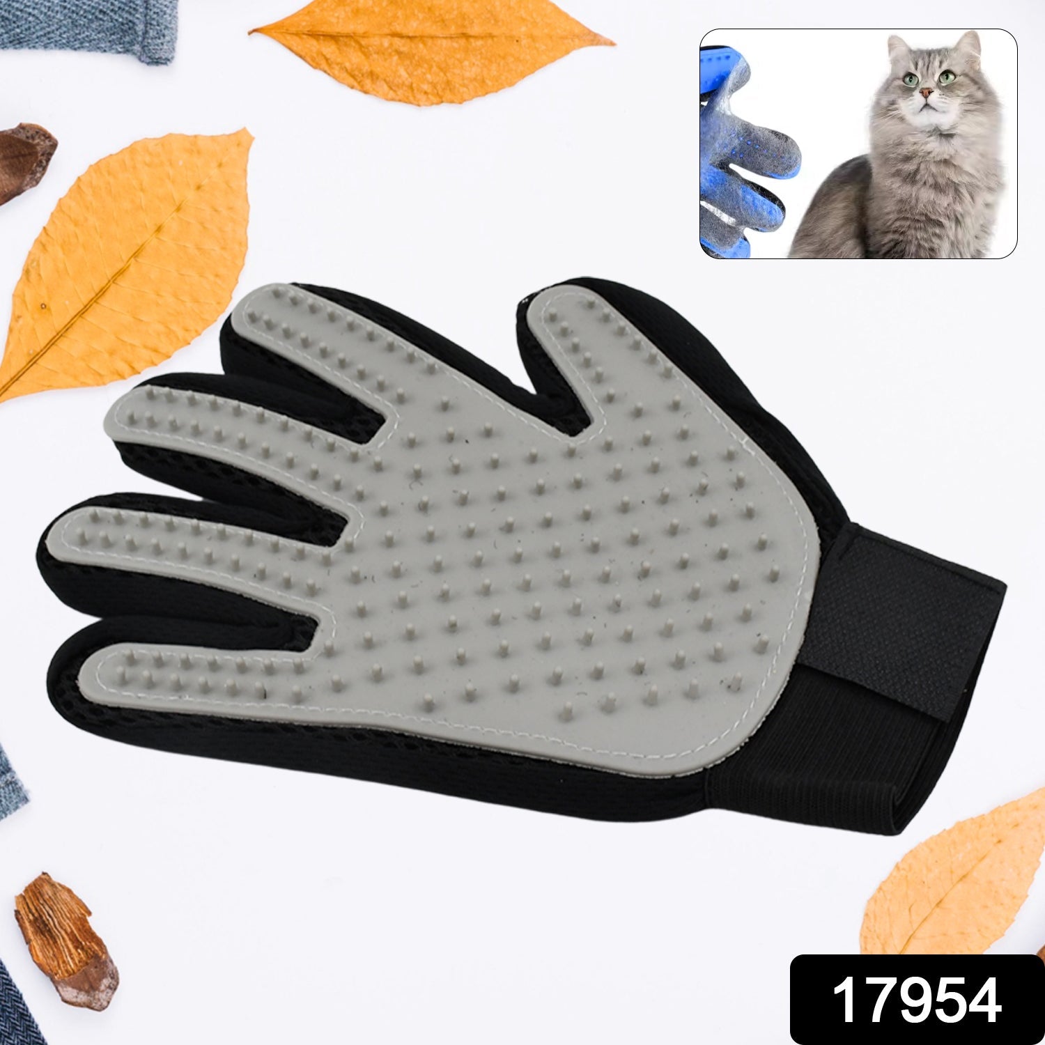 Grey True Touch Gloves Gloves Bathing Tool (1 Pc) Grey True Touch Gloves Gloves Bathing Tool (1 Pc)